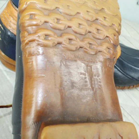 LL BEAN Maine Hunting Shoe Gum Shoe Duck Boots Size 10 - Picture 11 of 11